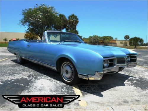 No reserve 67 olds 98 conv rust free runs super automatic power steering in fl