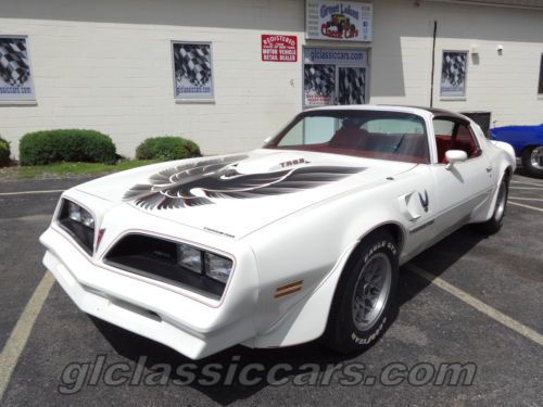 1978 pontiac trans am 400ci low original miles t-tops well optioned low reserve