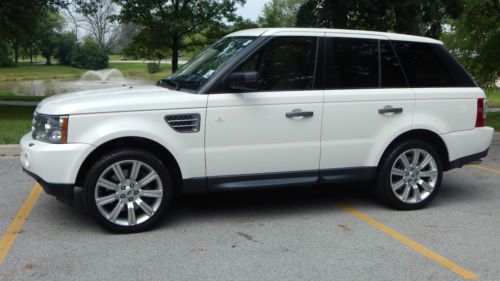 2009 land rover range rover sport supercharged sport utility 4-door 4.2l