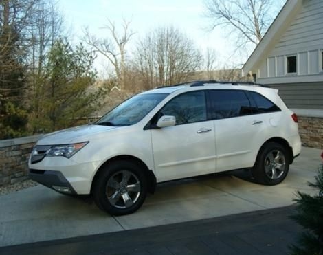 2008 acura mdx entertainment  sport package price &gt; $8,400 look as new dvd