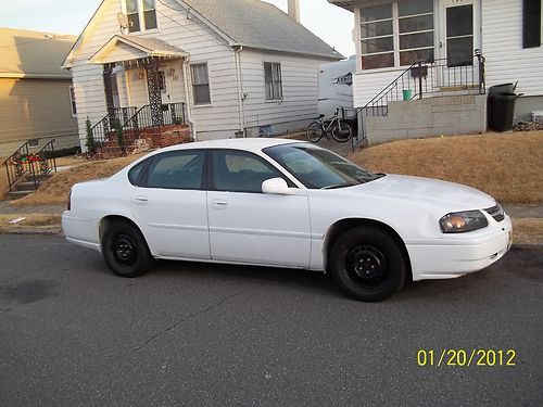 2003 chevy impala police package 59k with a real leather interior,carpet,etc