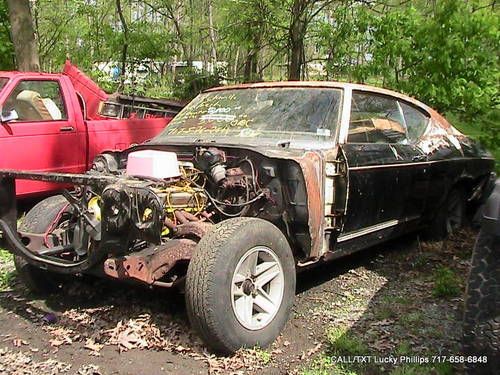 1969 chevy chevelle prodject car new parts