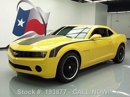 2010 chevy camaro 3.6l v6 automatic 20" wheels only 19k texas direct auto