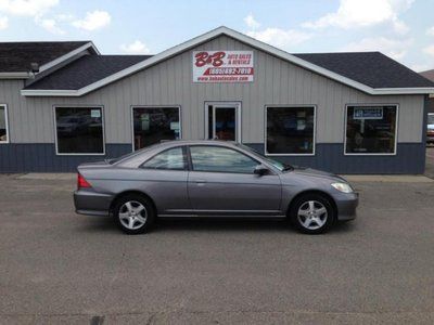 Coupe 1.7l cd front wheel drive ex, auto, gray moonroof, we finance, warranty
