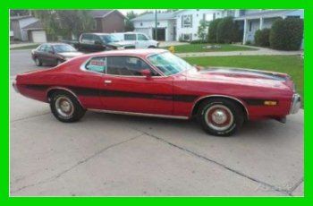 1974 dodge charger rallye manual 383 with 2,000 miles red