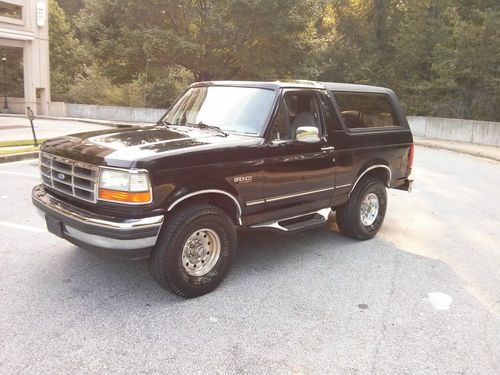 1995 ford bronco low miles