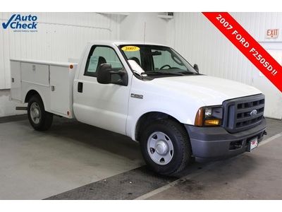 Used 07' low low miles and utility body ready for work save stout! rock solid