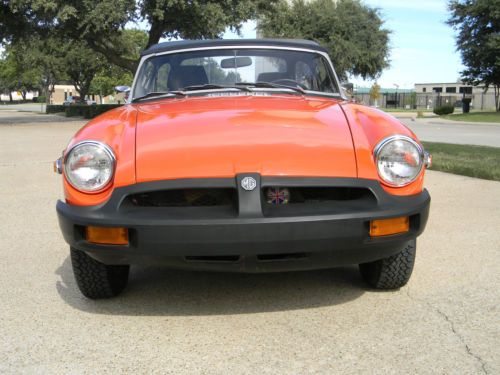 1980 mgb spider last year of production with only 27029 miles