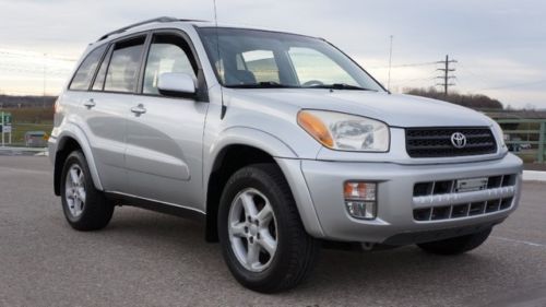 2002 toyota rav4 l package leather automatic awd low miles rare options clean!