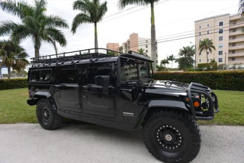 No reserve! custom 2001 hummer h1 wagon! - excellent condition, great options!