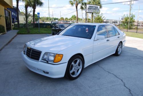 500 sel one of a kind ultra low miles amg  southern rust free showroom car