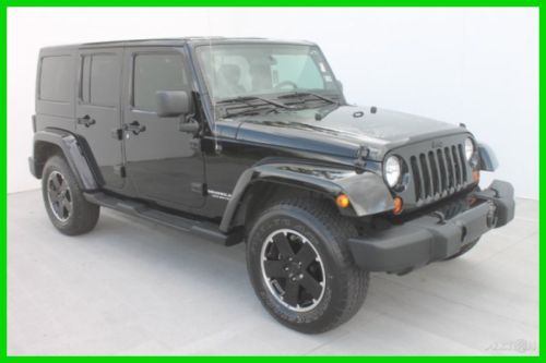 2012 jeep wrangler unlimited sahara 18k miles*nav*4x4*auto*hard top*we finance!