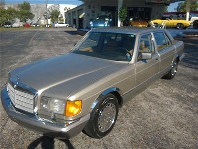 1987 420 sel only 58649 miles very nice leather a/c power windows automatic p/c