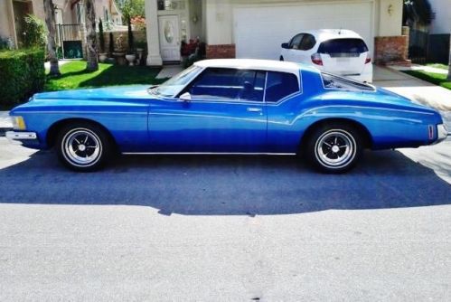 1973 buick riviera ~hot looking ride~ blue &amp; white sport coupe am/fm/cd pwr+++