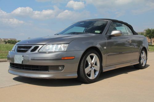 2006 saab covertible aero,clean tx title,rust free,low miles