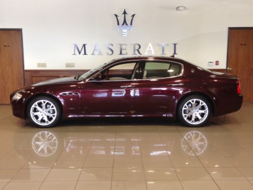 California one-owner ** maserati certified to 100,000 miles! **bourdeaux/ivory