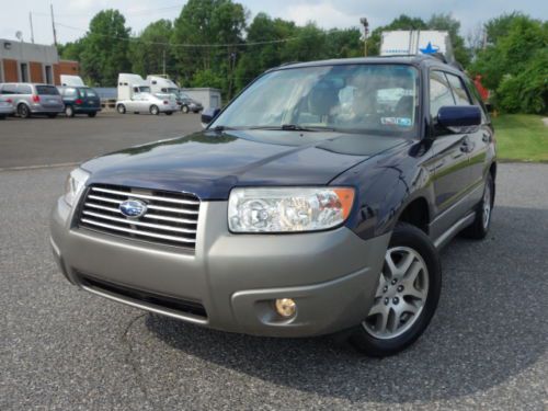 Subaru forester l.l bean edition heated leather sunroof awd autocheck no reserve