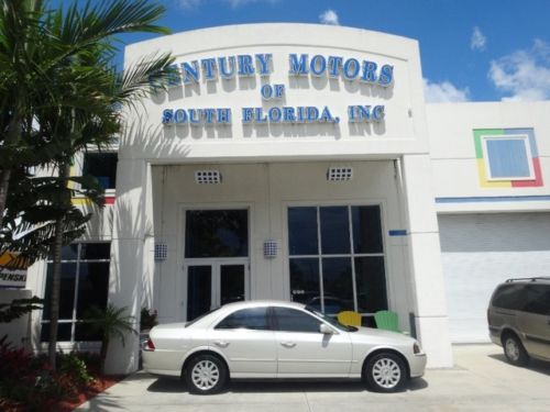 2004 lincoln low mileage non smoker leather loaded niada certified