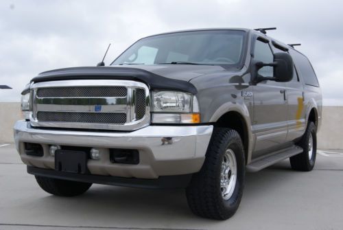 2002 ford excursion limited - 4x4 - dvd - nav - 7.3 turbo diesel - no reserve!!!