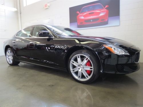 Quattroporte pre-owned 3.0l v6 all wheel drive leather bluetooth navigation