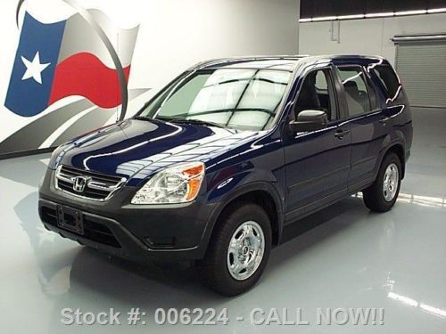 2003 honda cr-v lx cruise control one owner 73k miles texas direct auto