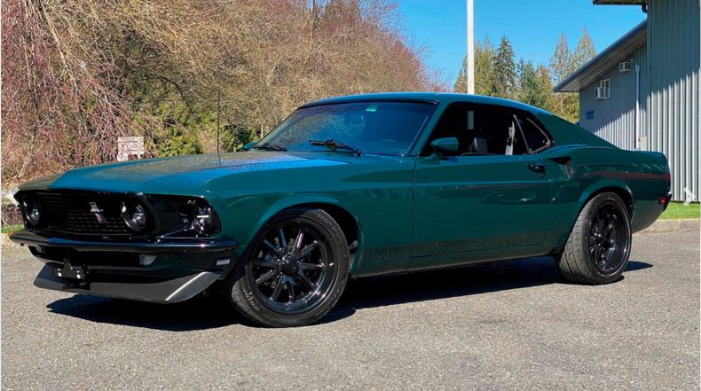 1969 ford mustang 1969 ford pro touring fastback 5.0 sniper fuel injection