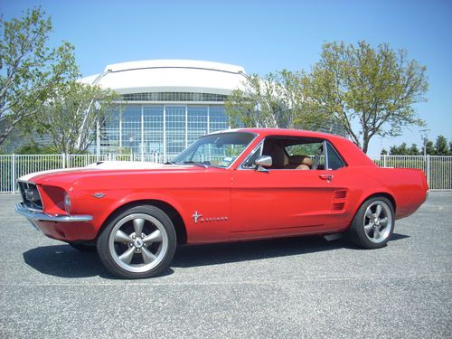 1967 ford mustang coupe, great shape, shelby / california special looks!