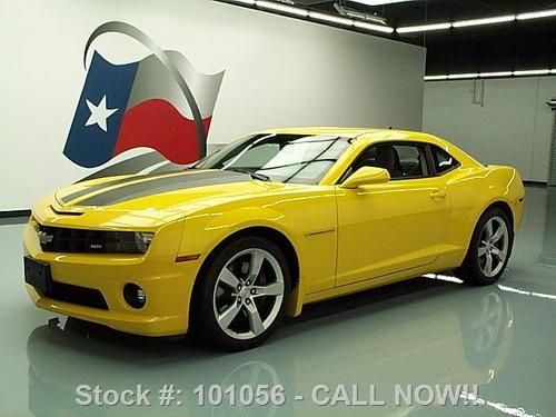 2010 chevy camaro 2ss auto htd leather 20" wheels 65k texas direct auto