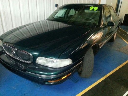 1999 buick lesabre, green with leather interior