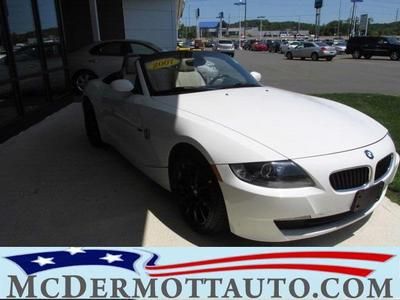 Used 2007 bmw z4 3.0i 6-speed roadster convertible rwd