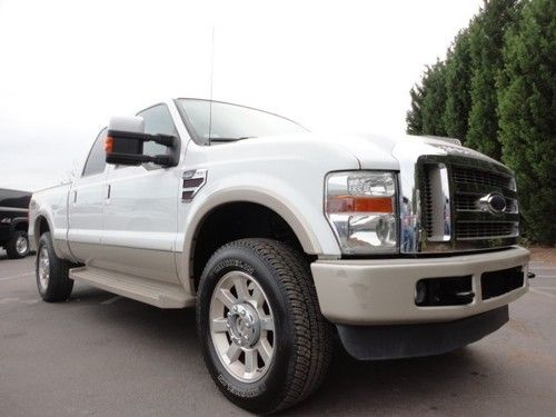 King ranch leather crew cab sunroof diesel leather 4x4 4wd wholesale l@@k