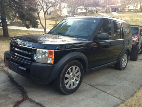 2006 land rover lr3 se suv 4.4l custom two tone seats excellent condition 73k
