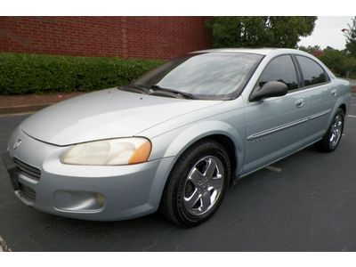 Dodge stratus georgia owned leather seats sunroof wood trim new tires no reserve