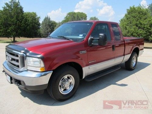 02 f250 lariat 2wd 7.3l powerstroke diesel tx-owned well maintained heated seats