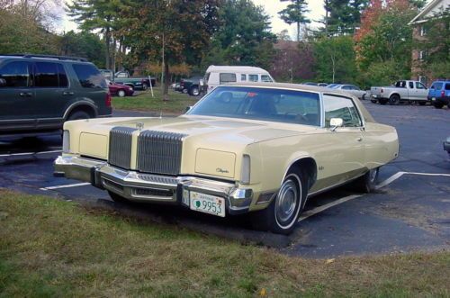 1977 classic chrysler new yorker brougham with famous 440 cid engine - 4 barrel