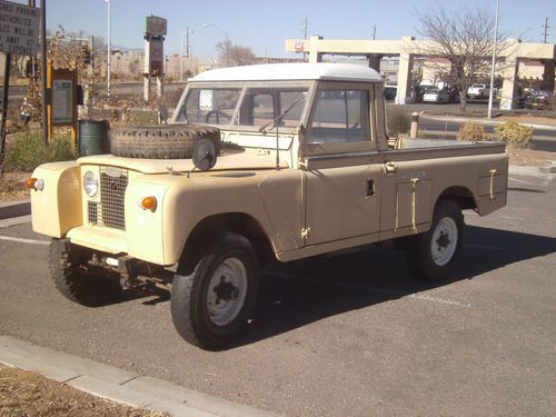 1968 land rover series ii a pick-up