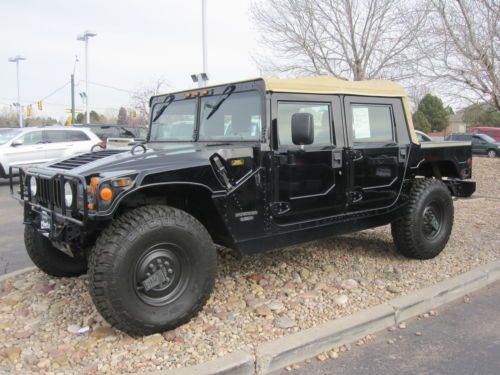 Hummer h1! low mile! 4x4 machine! soft top! cloth and all original