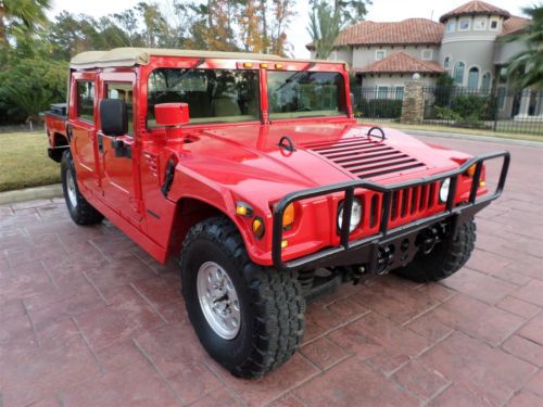 Rare 4 pass open top, poppy red, 5.7l gas, 4x4, parnelli tires, only 56k miles!!