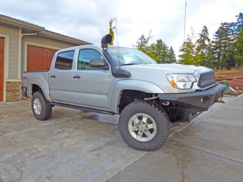 2013 toyota tacoma double cab trd 4x4 - icon lifted, armor, expedition ready!