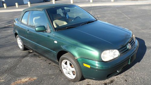 Super clean volkwagen convertible cabrio - low reserve - must see and drive