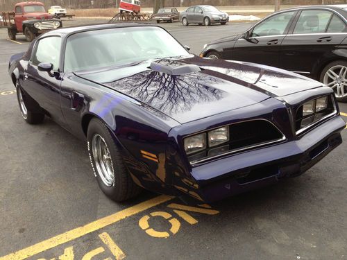1978 trans am restored 4 speed with fresh 428 custom paint ready for show and go
