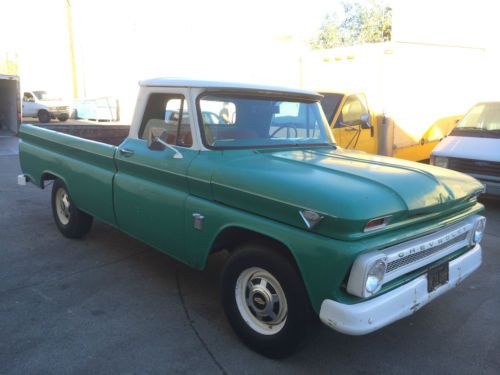1964 chevrolet 3/4 ton pickup 2wd 6cyl 3 speed vintage classic