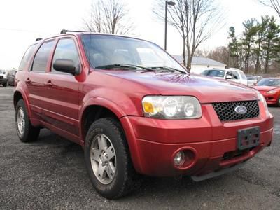 2005 ford escape limited 4x4 leather sunroof burgandy excellent mpg