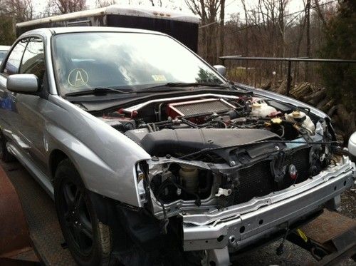 04 subaru wrx sedan project salvage repairable. 818 donor