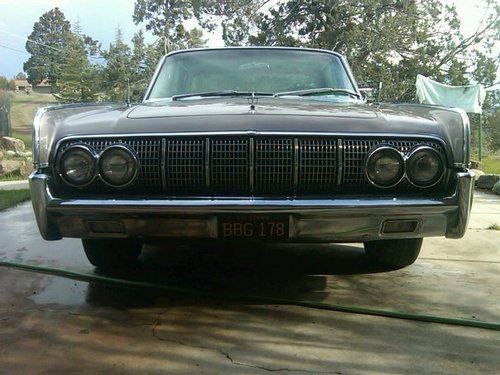 Original (family owned) 1964 lincoln w/ low miles-easy restore project