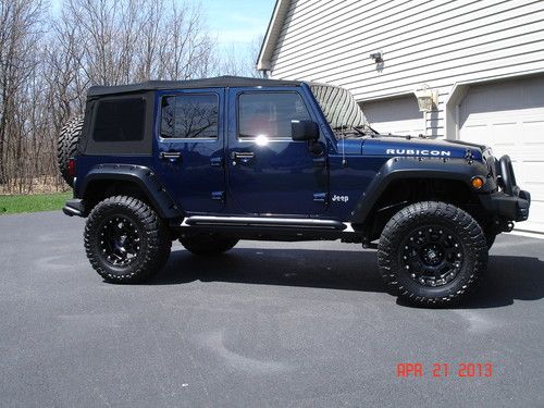 Blue jeep wrangler for sale used #4