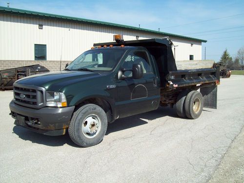 2003 ford f-350 dual rear wheel dump truck