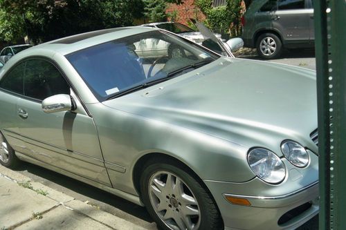 2002 mercedes-benz cl500 base coupe 2-door 5.0l