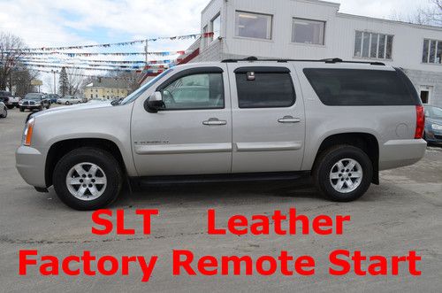 07 gmc yukon xl 3 rows of leather. full 8 passenger heated seats *priced right *