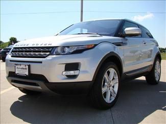 2012 silver range rover evoque pure premium only7500 miles! loaded just like new